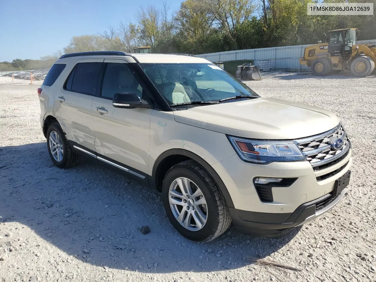 2018 Ford Explorer Xlt VIN: 1FM5K8D86JGA12639 Lot: 73129064