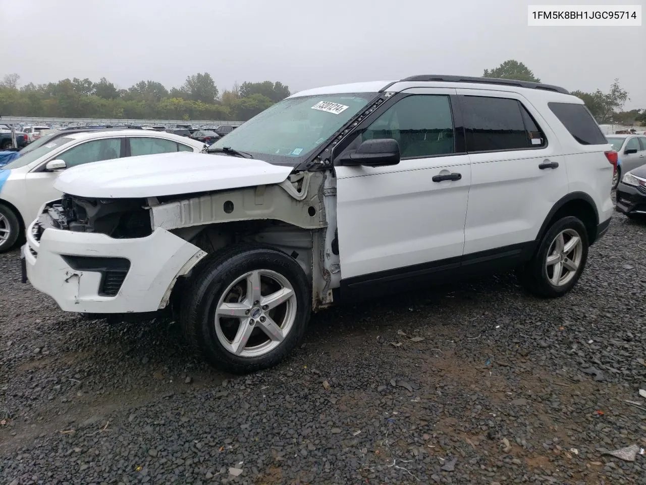 2018 Ford Explorer VIN: 1FM5K8BH1JGC95714 Lot: 73201214