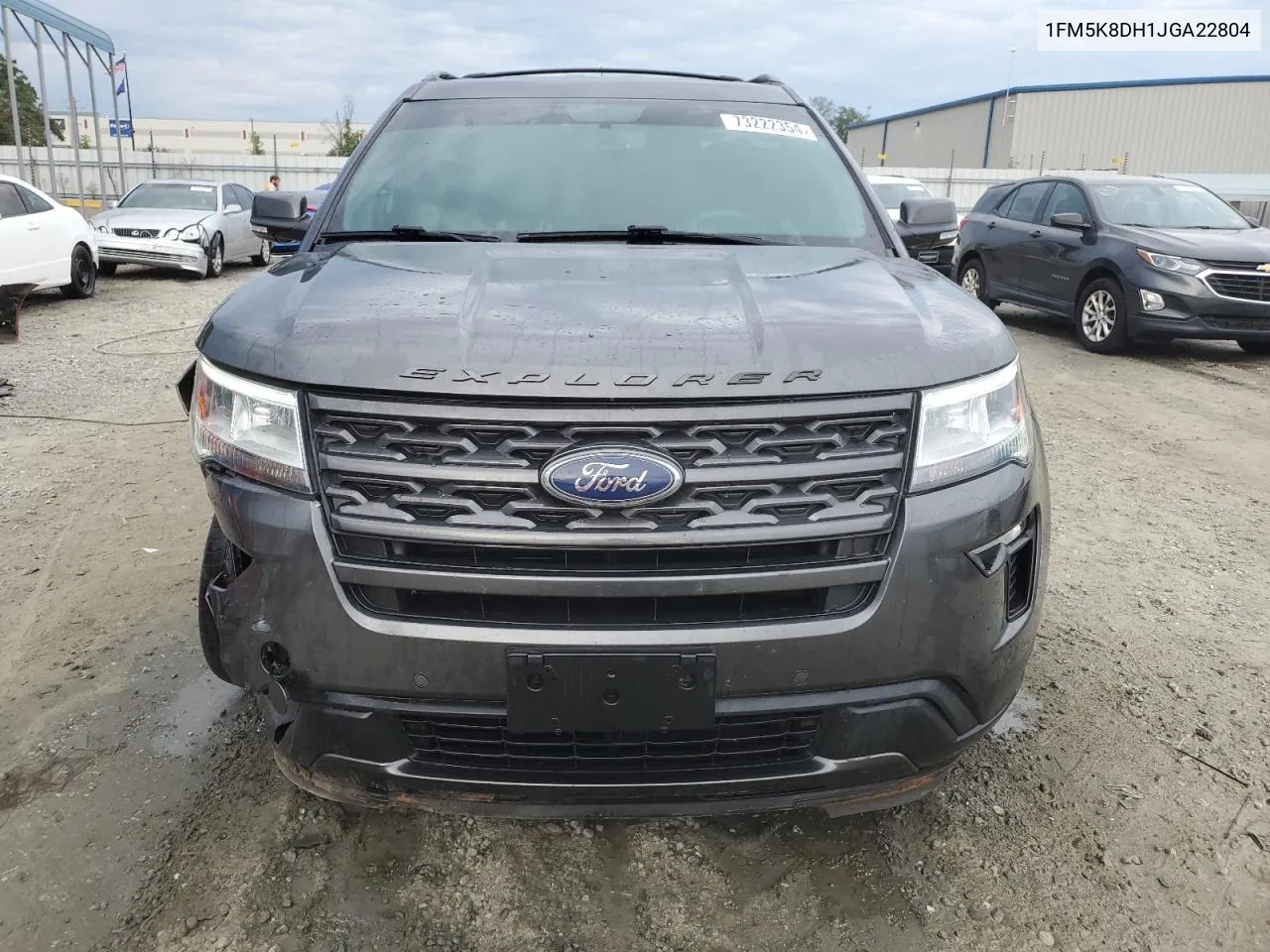 2018 Ford Explorer Xlt VIN: 1FM5K8DH1JGA22804 Lot: 73222354