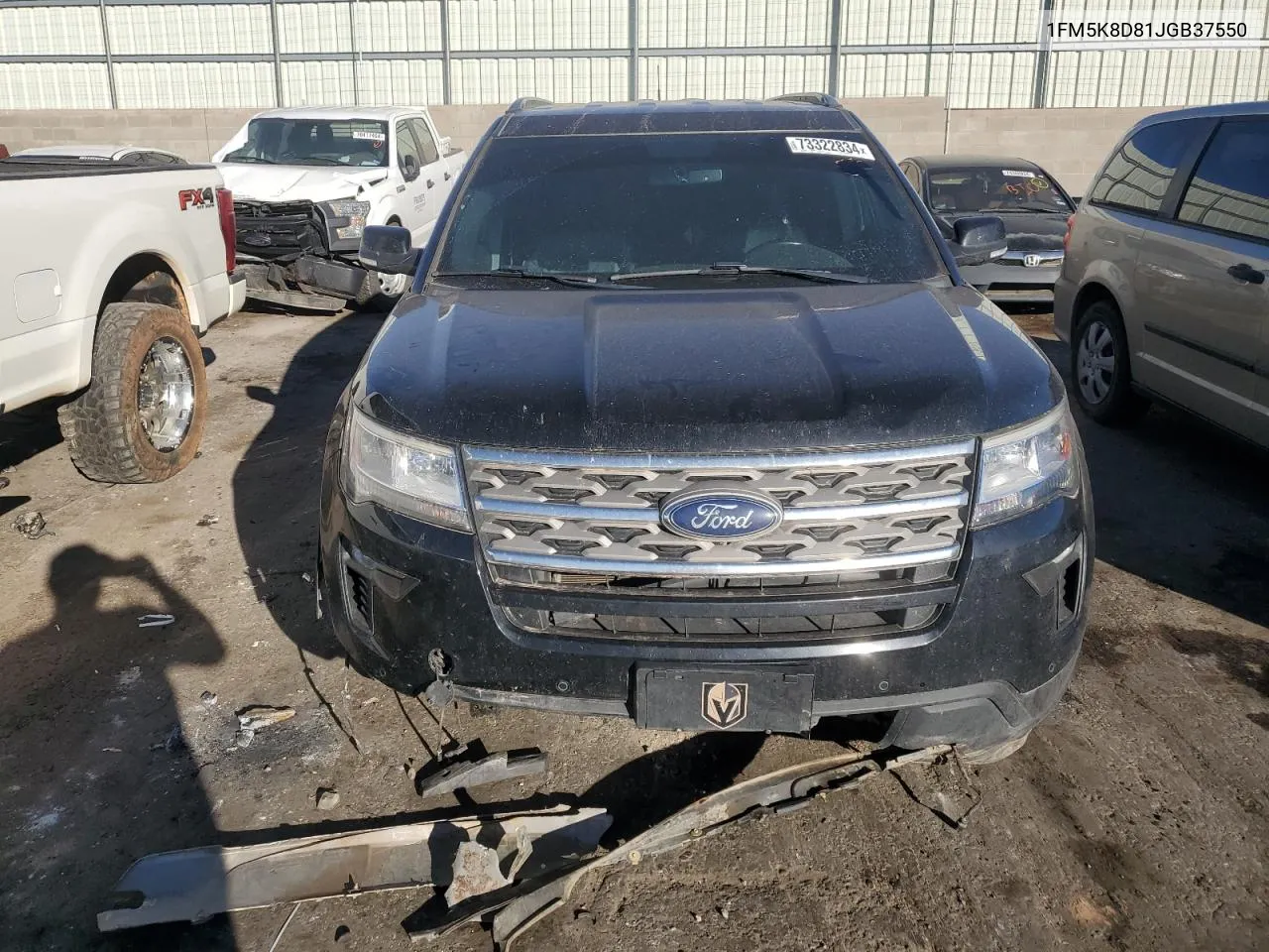 2018 Ford Explorer Xlt VIN: 1FM5K8D81JGB37550 Lot: 73322834