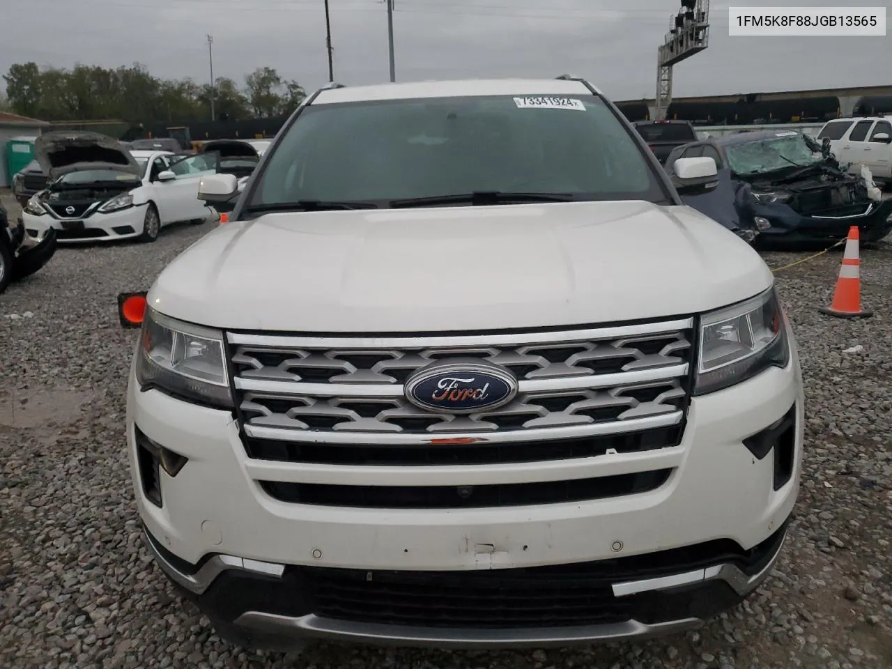 2018 Ford Explorer Limited VIN: 1FM5K8F88JGB13565 Lot: 73341924