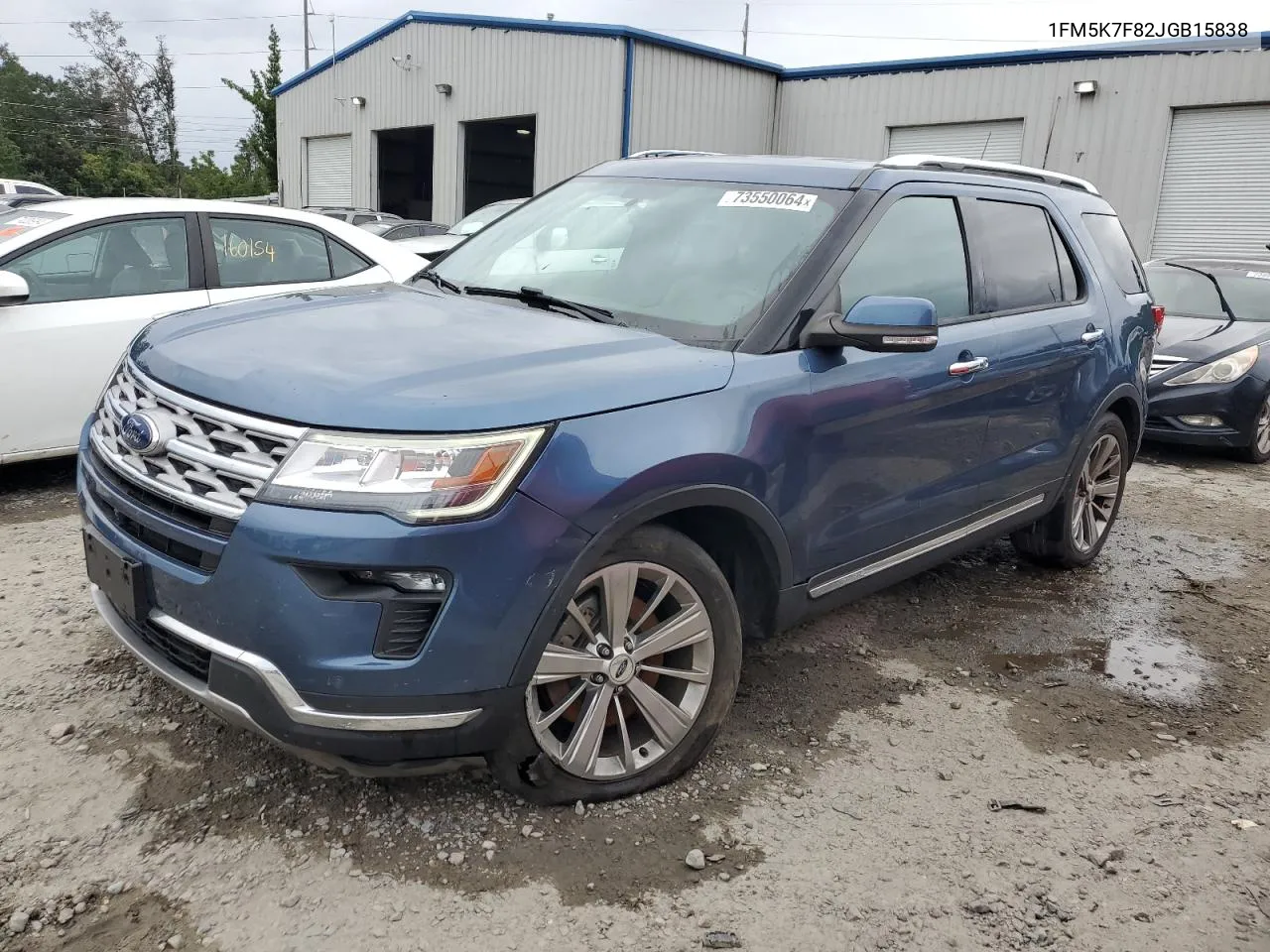 2018 Ford Explorer Limited VIN: 1FM5K7F82JGB15838 Lot: 73550064