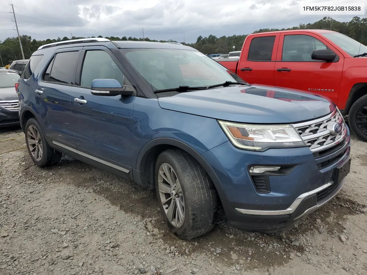 2018 Ford Explorer Limited VIN: 1FM5K7F82JGB15838 Lot: 73550064