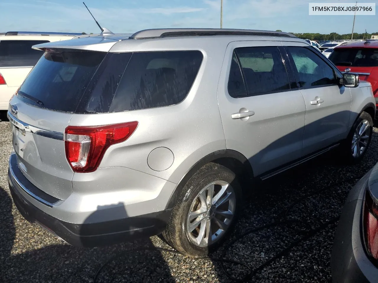 2018 Ford Explorer Xlt VIN: 1FM5K7D8XJGB97966 Lot: 73694194