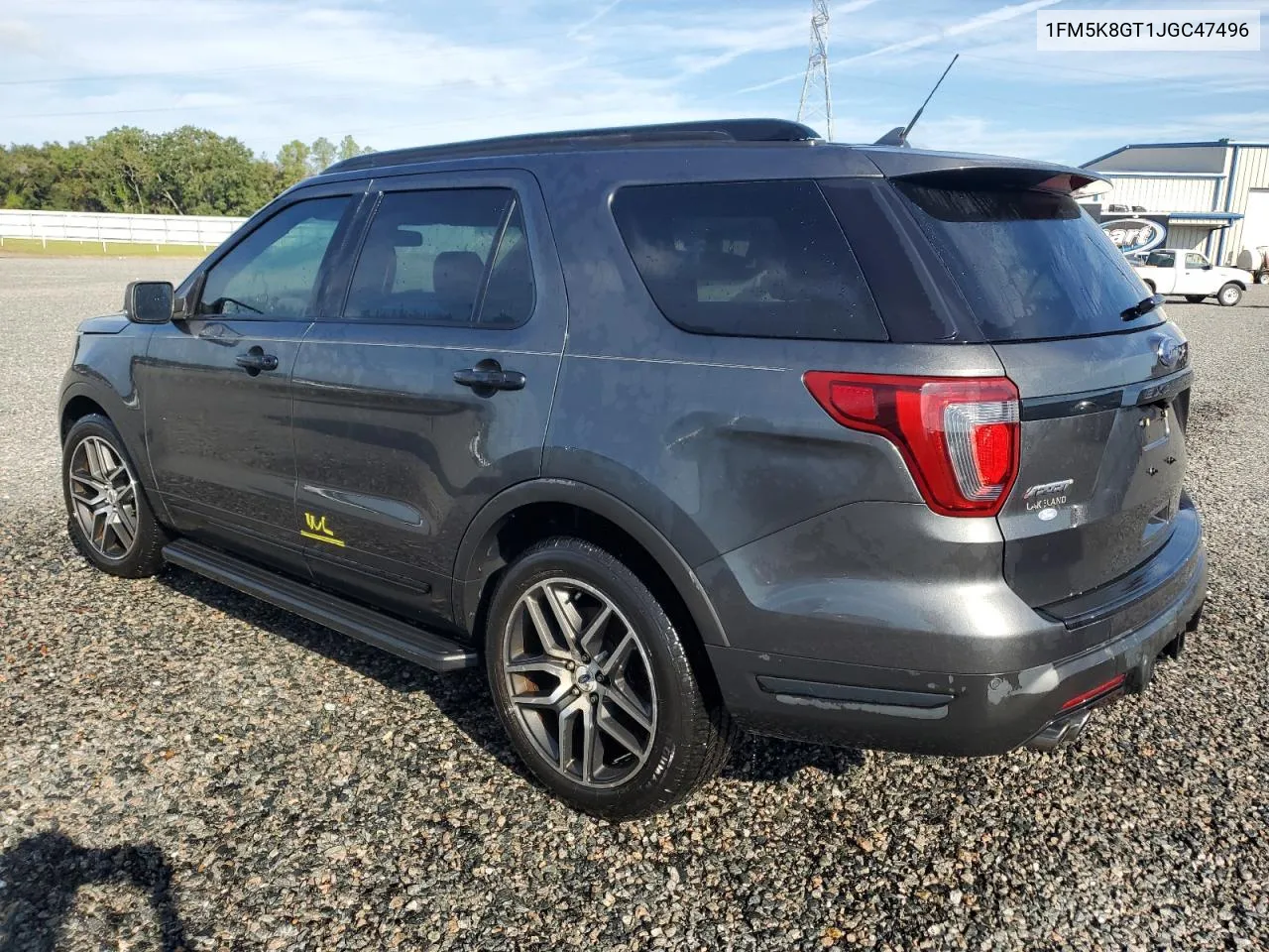 1FM5K8GT1JGC47496 2018 Ford Explorer Sport