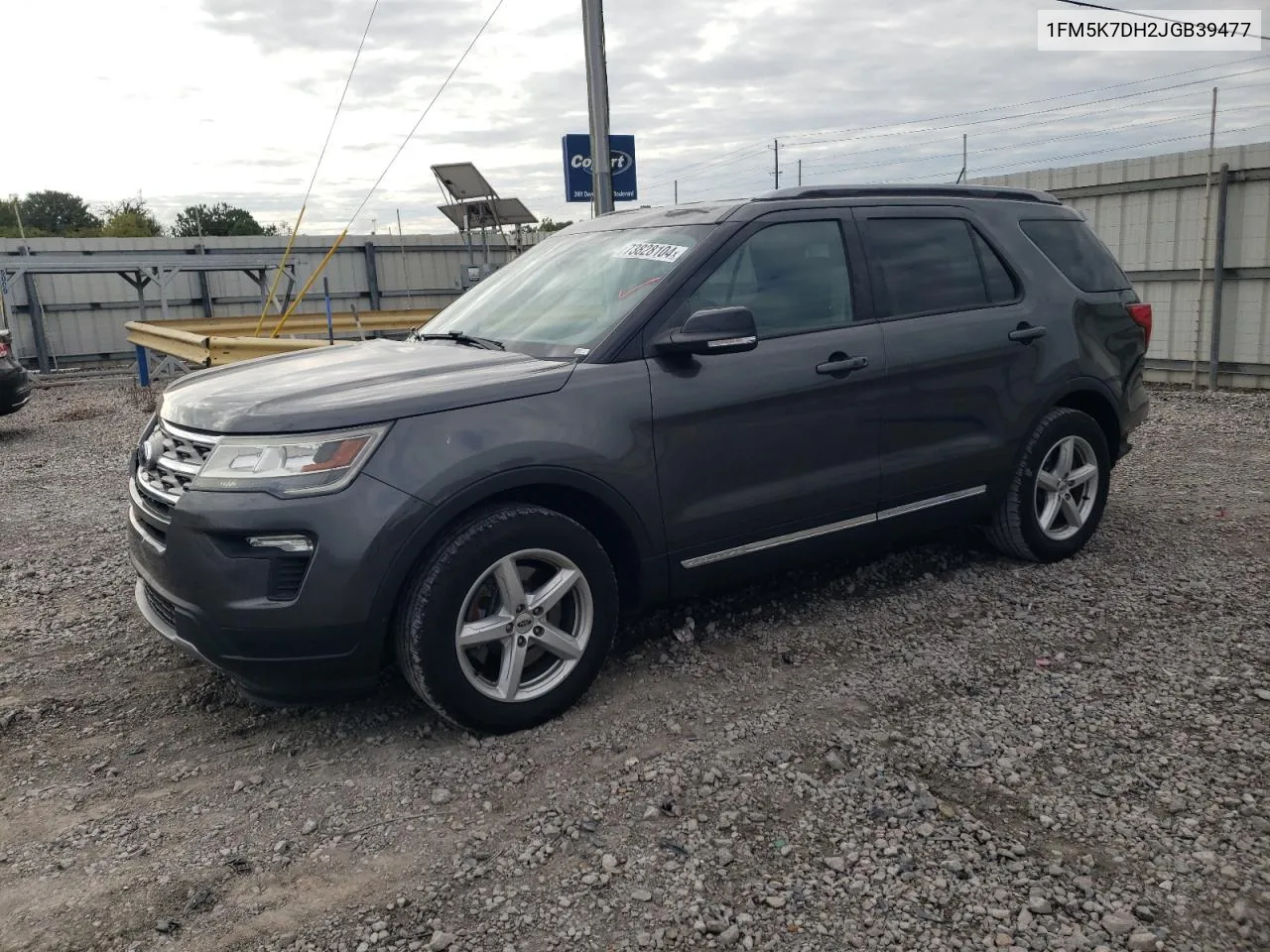 2018 Ford Explorer Xlt VIN: 1FM5K7DH2JGB39477 Lot: 73828104