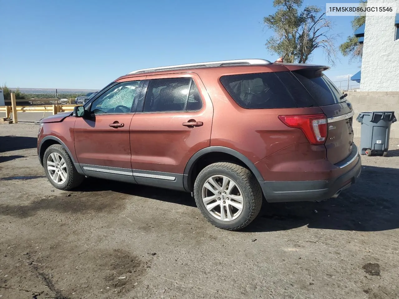 2018 Ford Explorer Xlt VIN: 1FM5K8D86JGC15546 Lot: 73860714