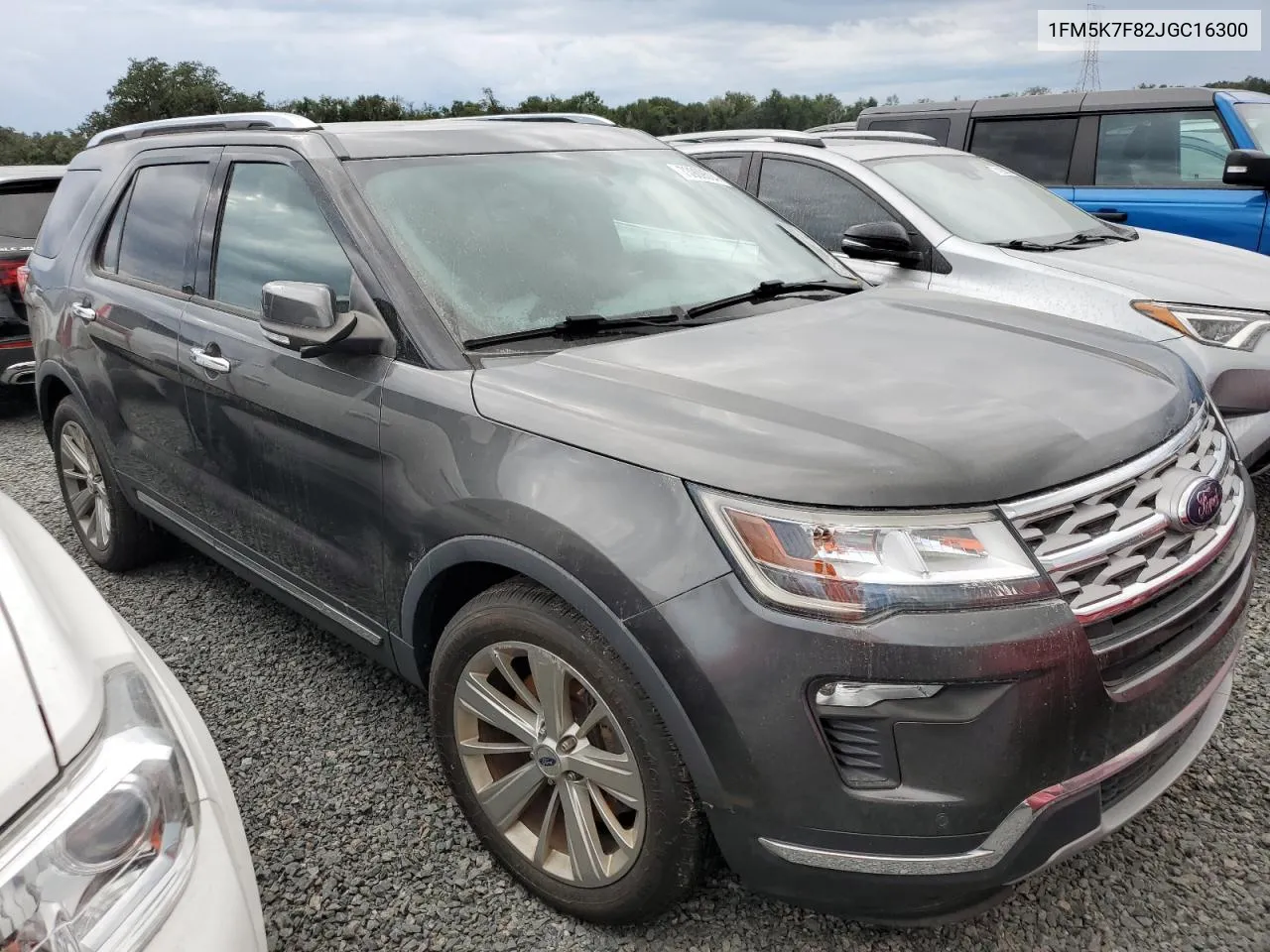 2018 Ford Explorer Limited VIN: 1FM5K7F82JGC16300 Lot: 73909504