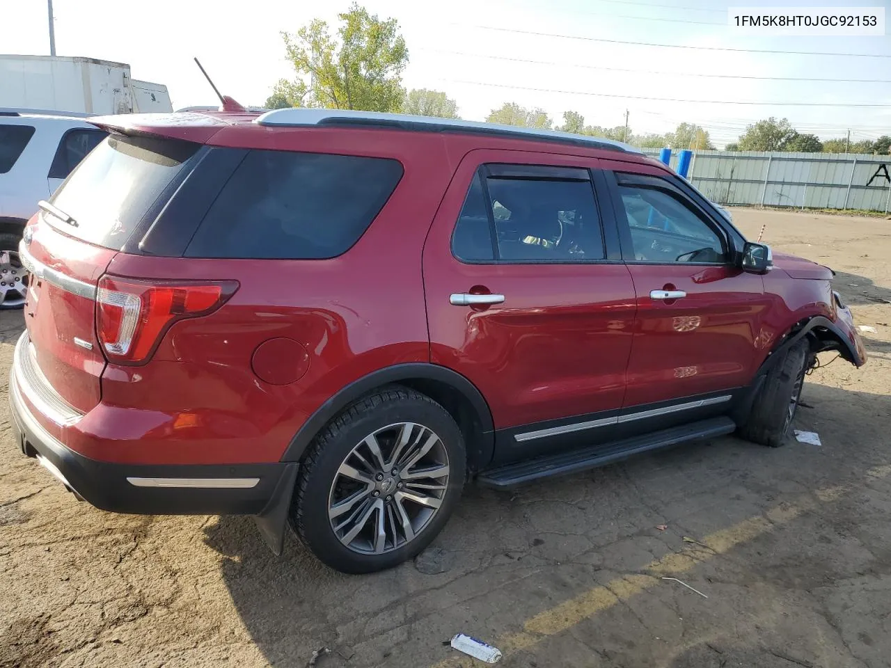 2018 Ford Explorer Platinum VIN: 1FM5K8HT0JGC92153 Lot: 73978034