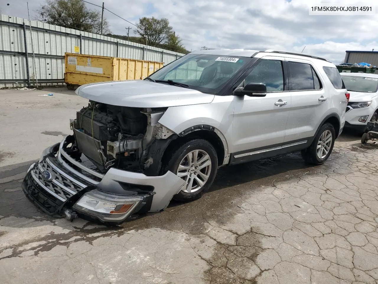 2018 Ford Explorer Xlt VIN: 1FM5K8DHXJGB14591 Lot: 74055304