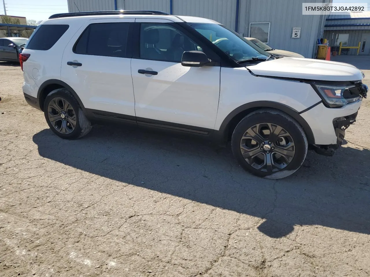 2018 Ford Explorer Sport VIN: 1FM5K8GT3JGA42892 Lot: 74112984