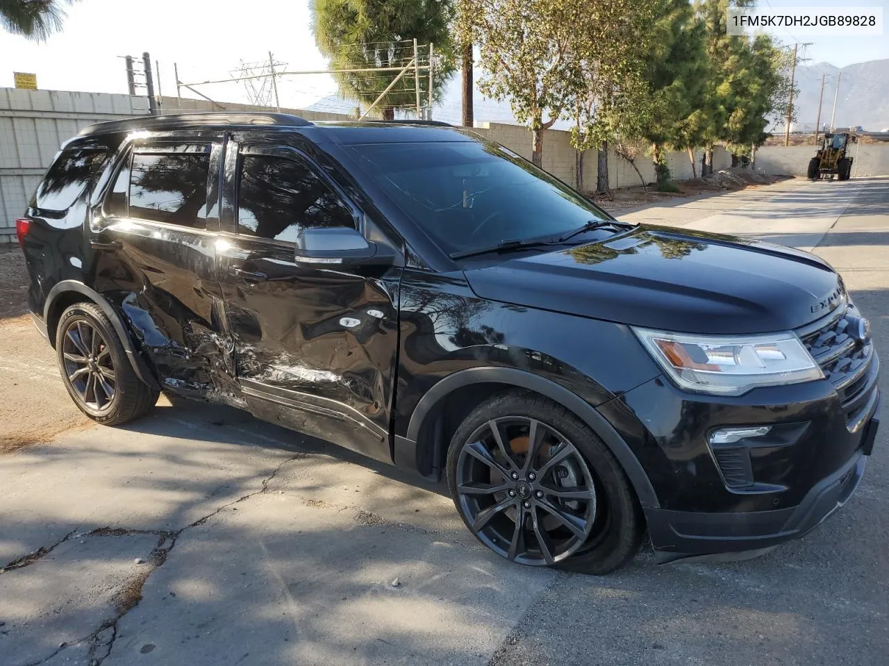 2018 Ford Explorer Xlt VIN: 1FM5K7DH2JGB89828 Lot: 74148534