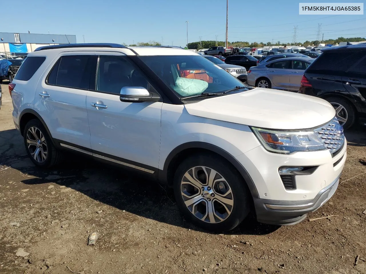 2018 Ford Explorer Platinum VIN: 1FM5K8HT4JGA65385 Lot: 74191434