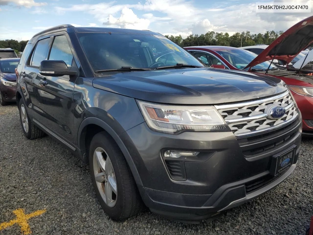 2018 Ford Explorer Xlt VIN: 1FM5K7DH2JGC47470 Lot: 74235354