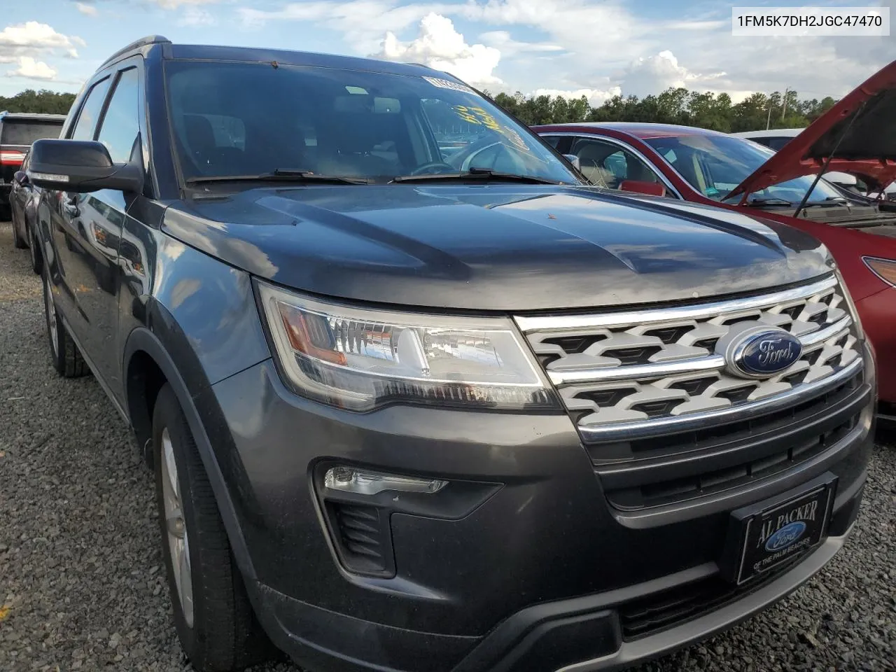 2018 Ford Explorer Xlt VIN: 1FM5K7DH2JGC47470 Lot: 74235354