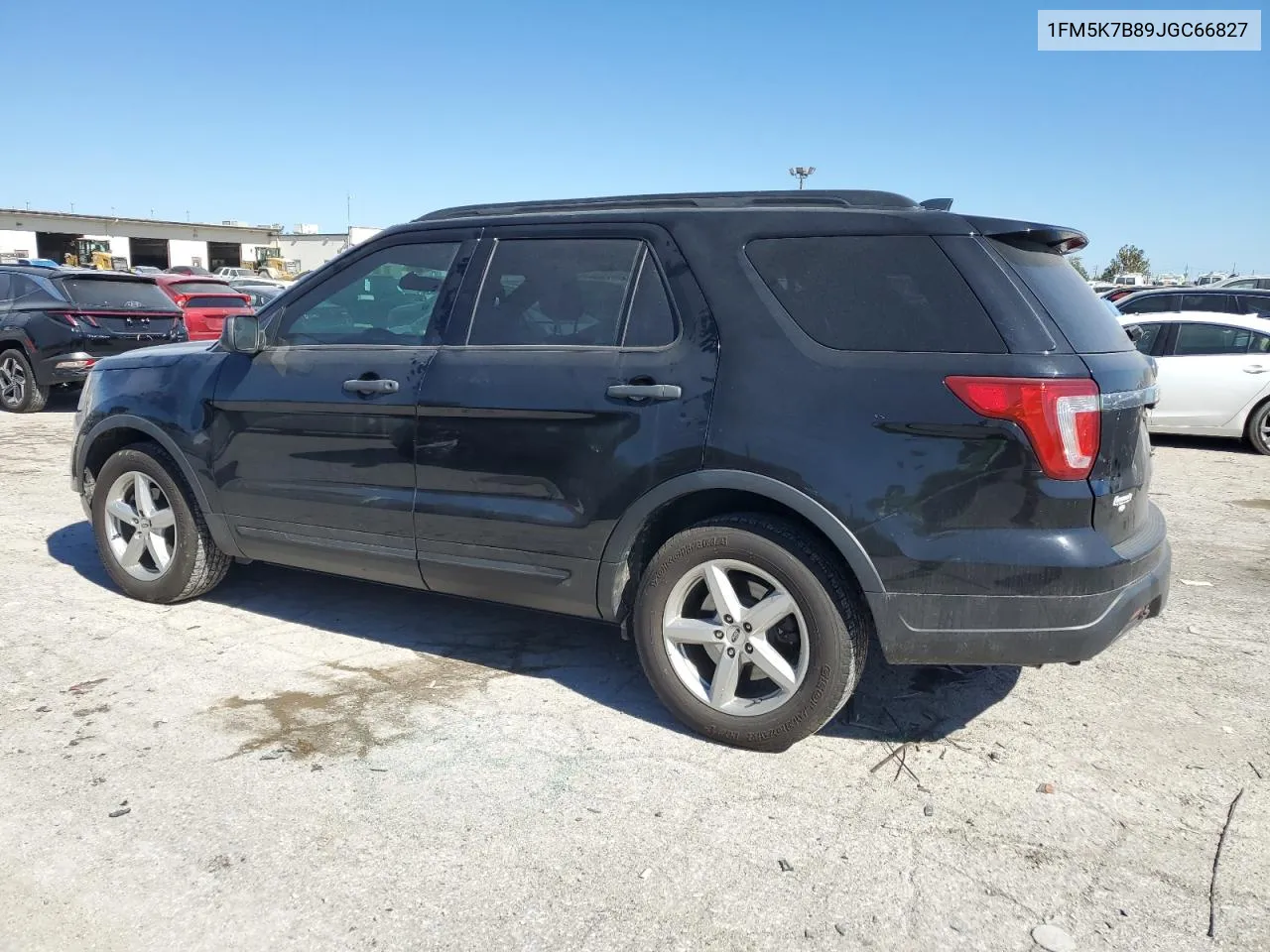 2018 Ford Explorer VIN: 1FM5K7B89JGC66827 Lot: 74245024