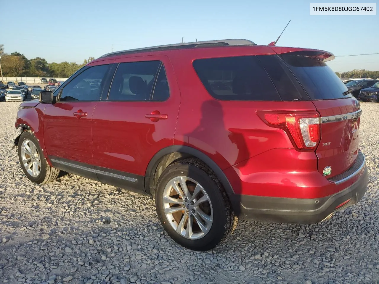 2018 Ford Explorer Xlt VIN: 1FM5K8D80JGC67402 Lot: 74264814