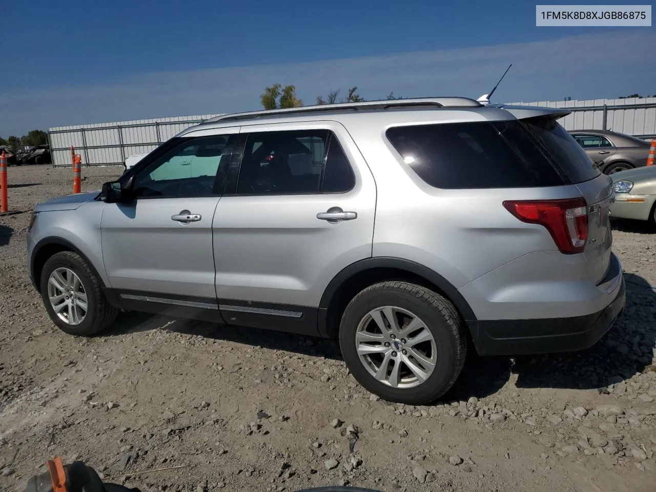 2018 Ford Explorer Xlt VIN: 1FM5K8D8XJGB86875 Lot: 74278274