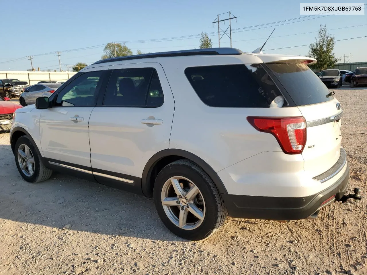 2018 Ford Explorer Xlt VIN: 1FM5K7D8XJGB69763 Lot: 74282964