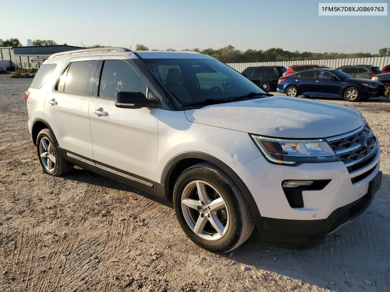 2018 Ford Explorer Xlt VIN: 1FM5K7D8XJGB69763 Lot: 74282964