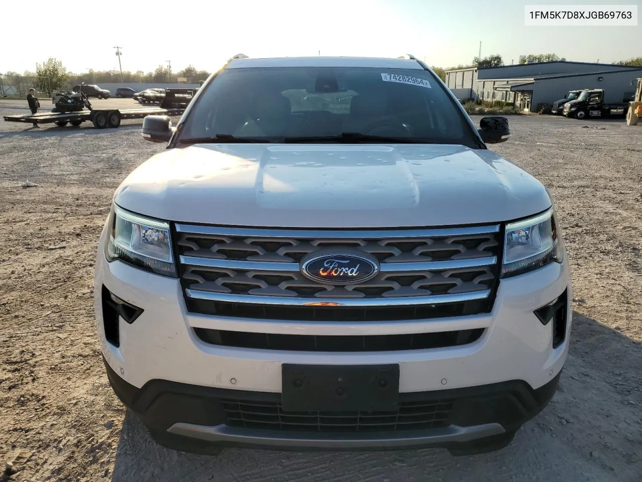 2018 Ford Explorer Xlt VIN: 1FM5K7D8XJGB69763 Lot: 74282964