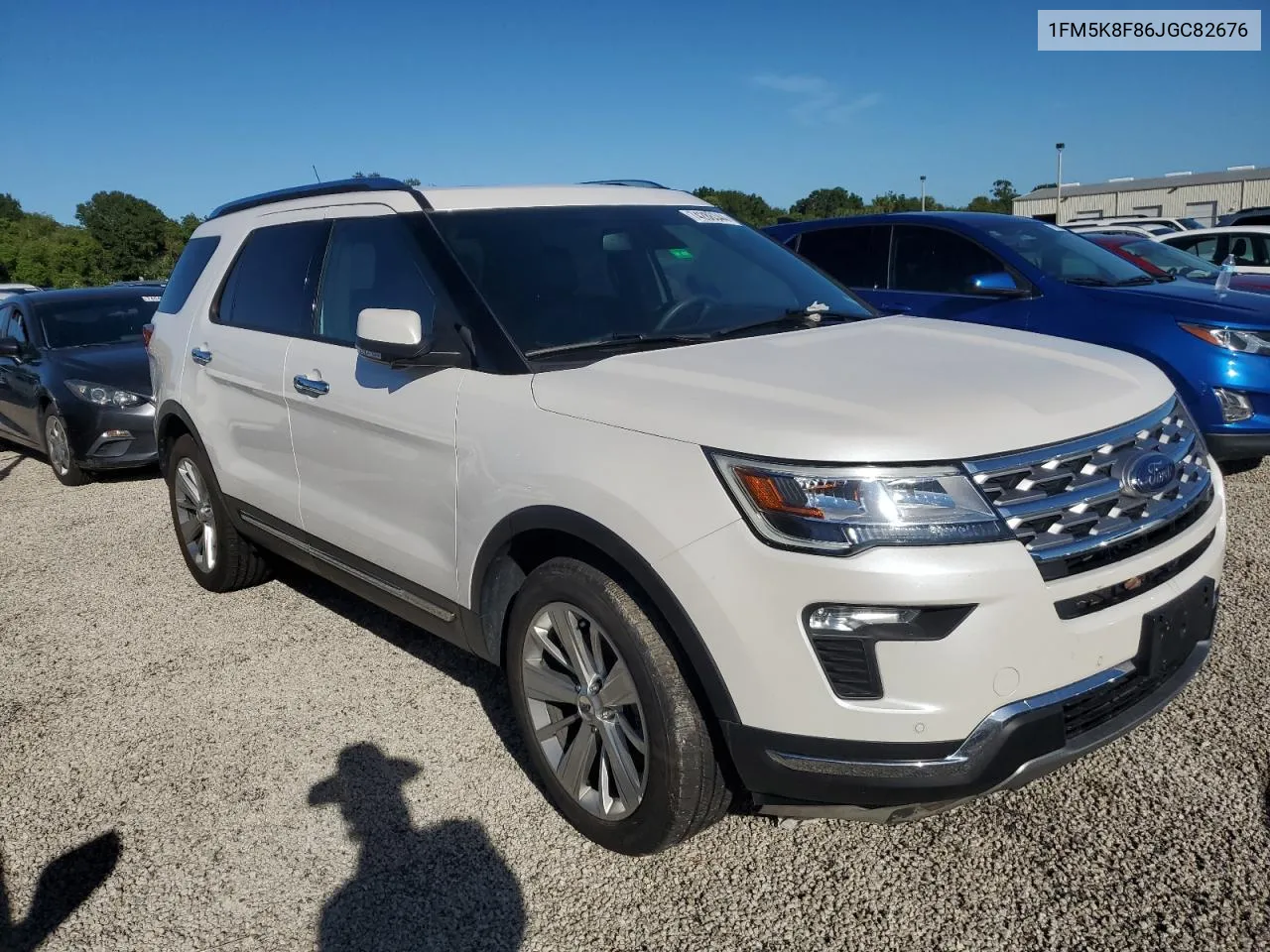 2018 Ford Explorer Limited VIN: 1FM5K8F86JGC82676 Lot: 74286344