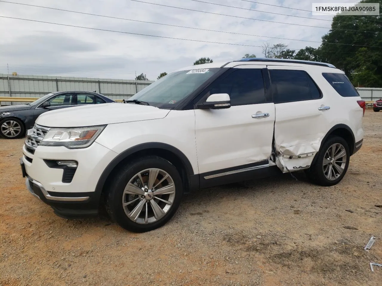 2018 Ford Explorer Limited VIN: 1FM5K8F81JGA90985 Lot: 74299584