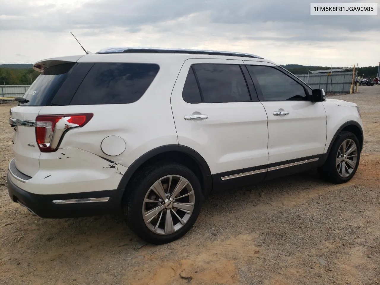 2018 Ford Explorer Limited VIN: 1FM5K8F81JGA90985 Lot: 74299584