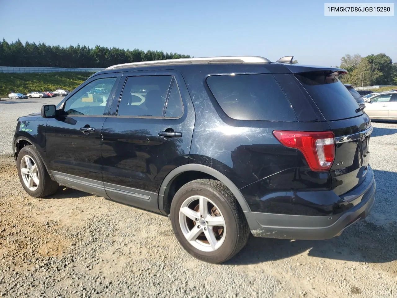 2018 Ford Explorer Xlt VIN: 1FM5K7D86JGB15280 Lot: 74315194