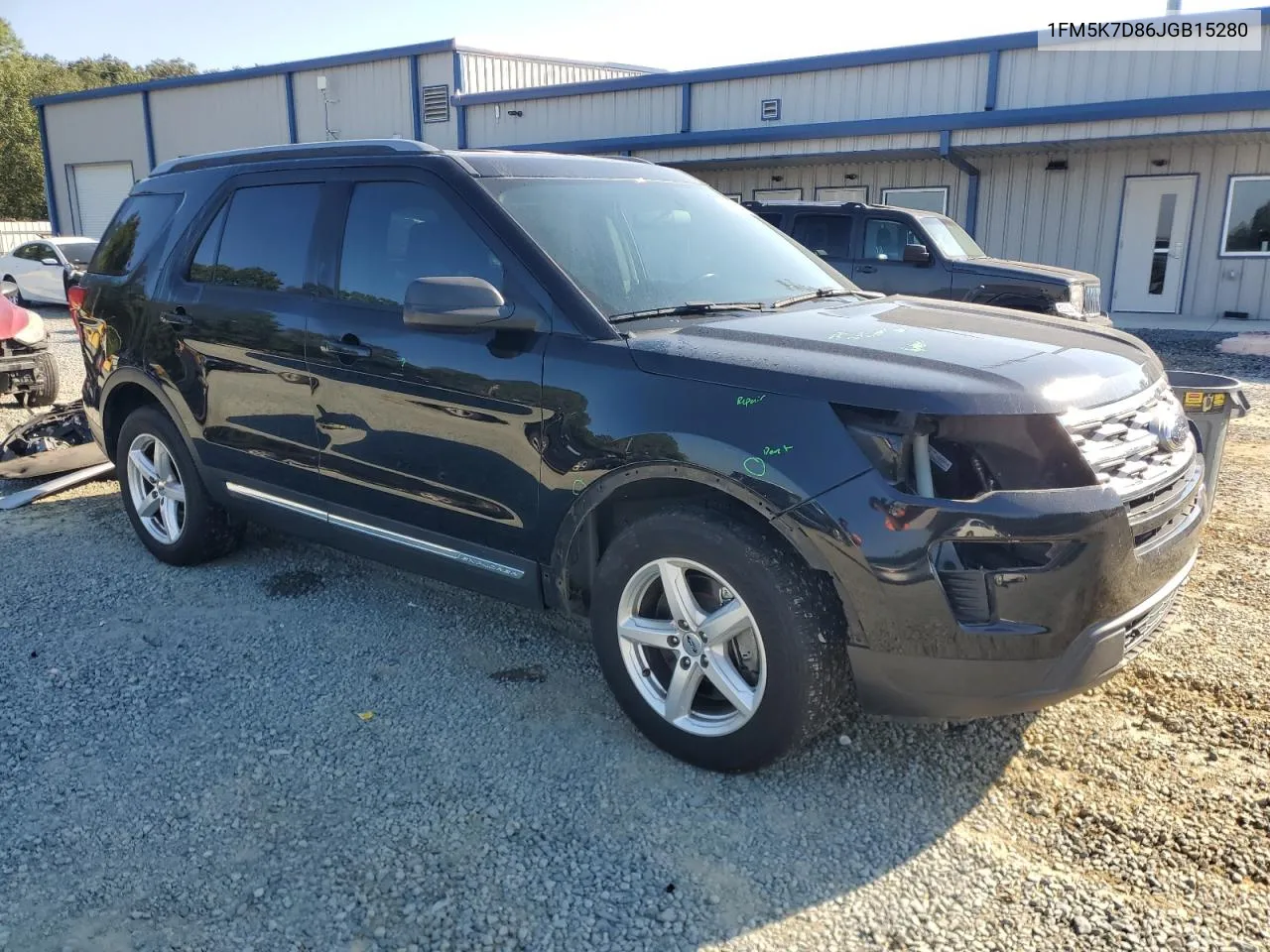 2018 Ford Explorer Xlt VIN: 1FM5K7D86JGB15280 Lot: 74315194