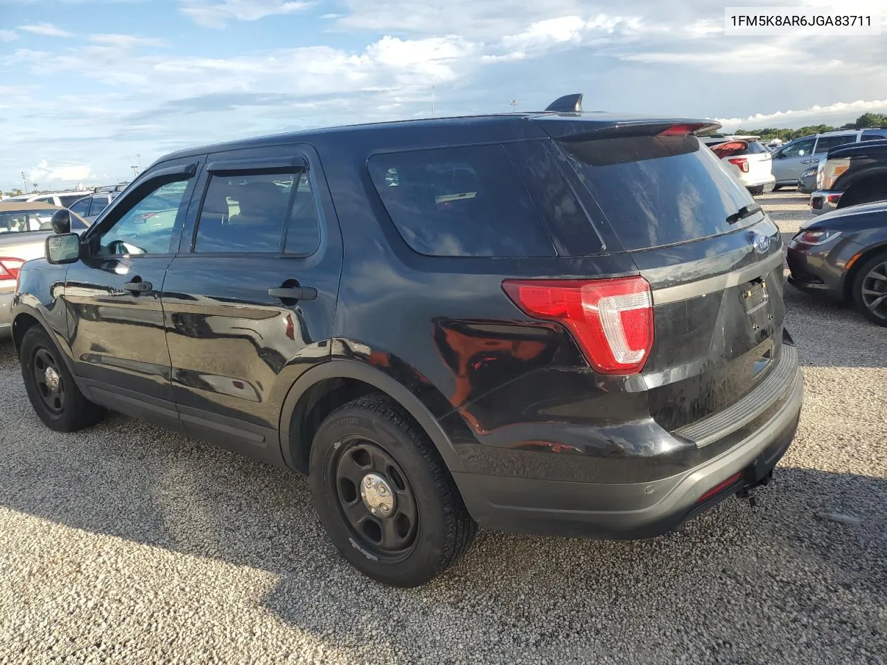 2018 Ford Explorer Police Interceptor VIN: 1FM5K8AR6JGA83711 Lot: 74344664