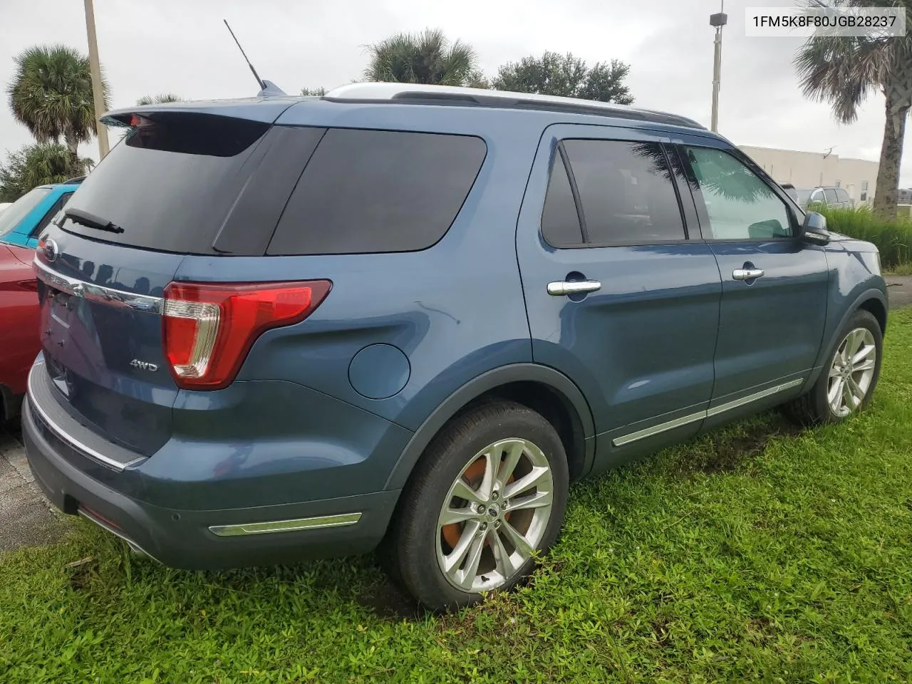 2018 Ford Explorer Limited VIN: 1FM5K8F80JGB28237 Lot: 74360054