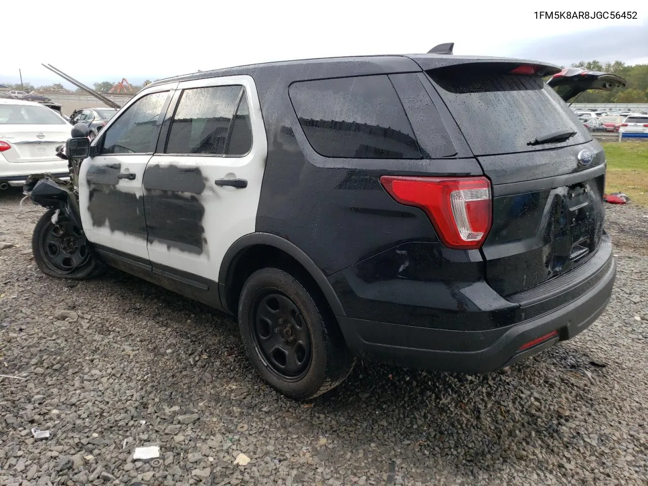 2018 Ford Explorer Police Interceptor VIN: 1FM5K8AR8JGC56452 Lot: 74383914