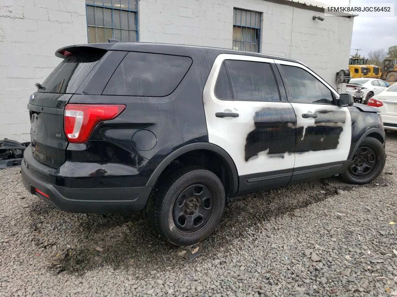 2018 Ford Explorer Police Interceptor VIN: 1FM5K8AR8JGC56452 Lot: 74383914