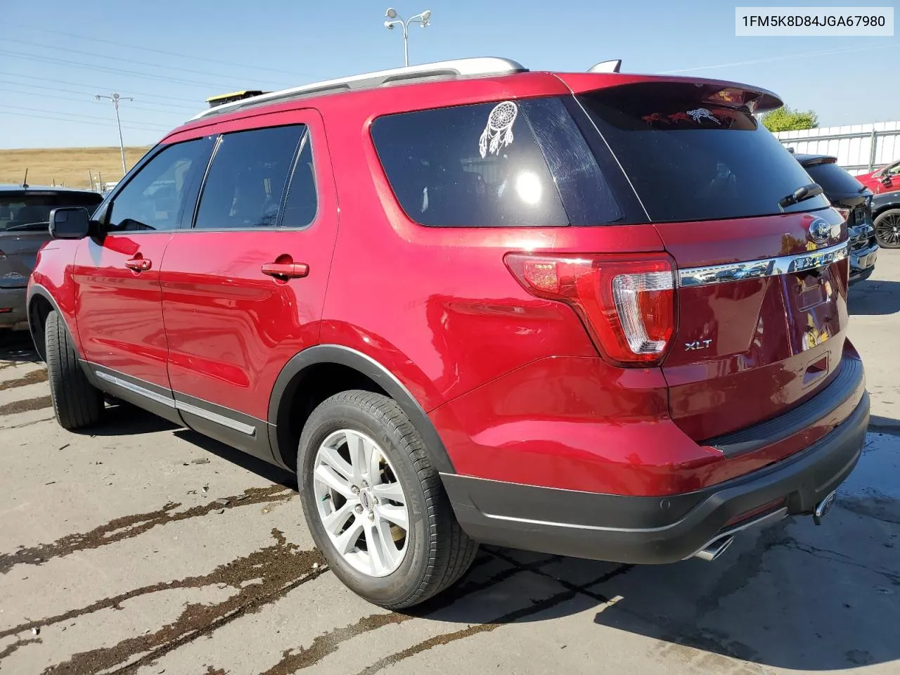 2018 Ford Explorer Xlt VIN: 1FM5K8D84JGA67980 Lot: 74472954