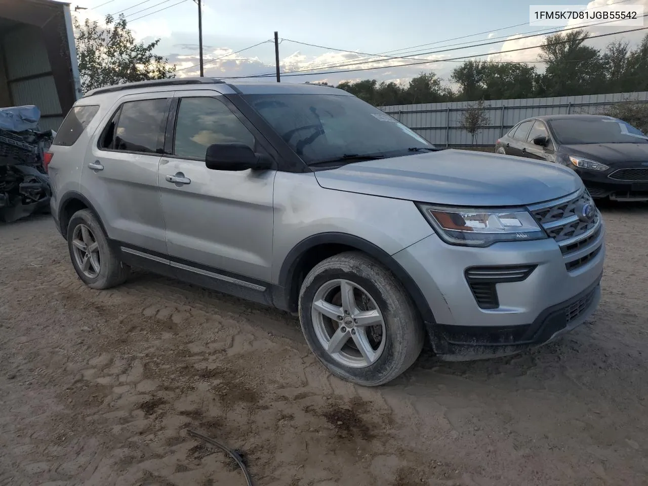 2018 Ford Explorer Xlt VIN: 1FM5K7D81JGB55542 Lot: 74477924