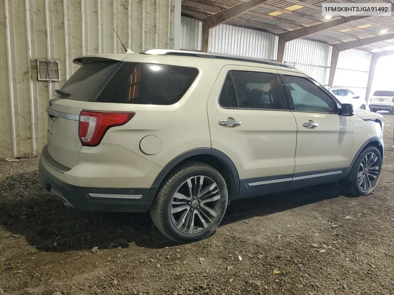 2018 Ford Explorer Platinum VIN: 1FM5K8HT3JGA91492 Lot: 74486424