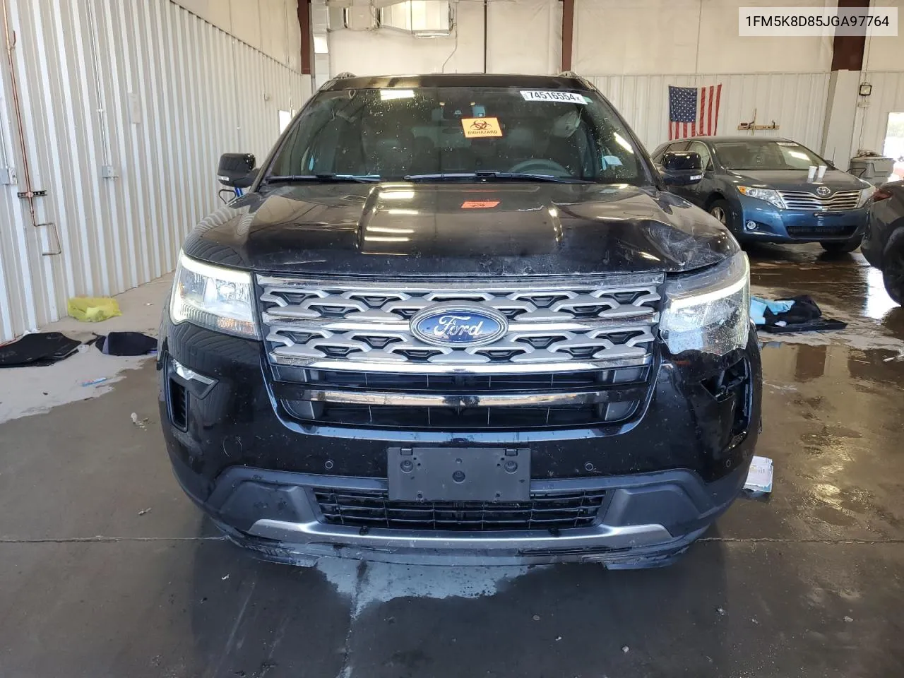 2018 Ford Explorer Xlt VIN: 1FM5K8D85JGA97764 Lot: 74516554