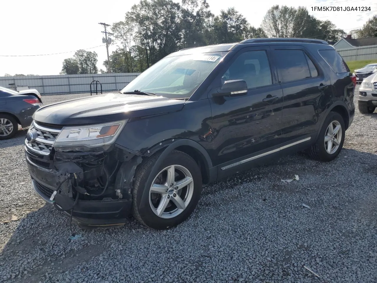 2018 Ford Explorer Xlt VIN: 1FM5K7D81JGA41234 Lot: 74586114