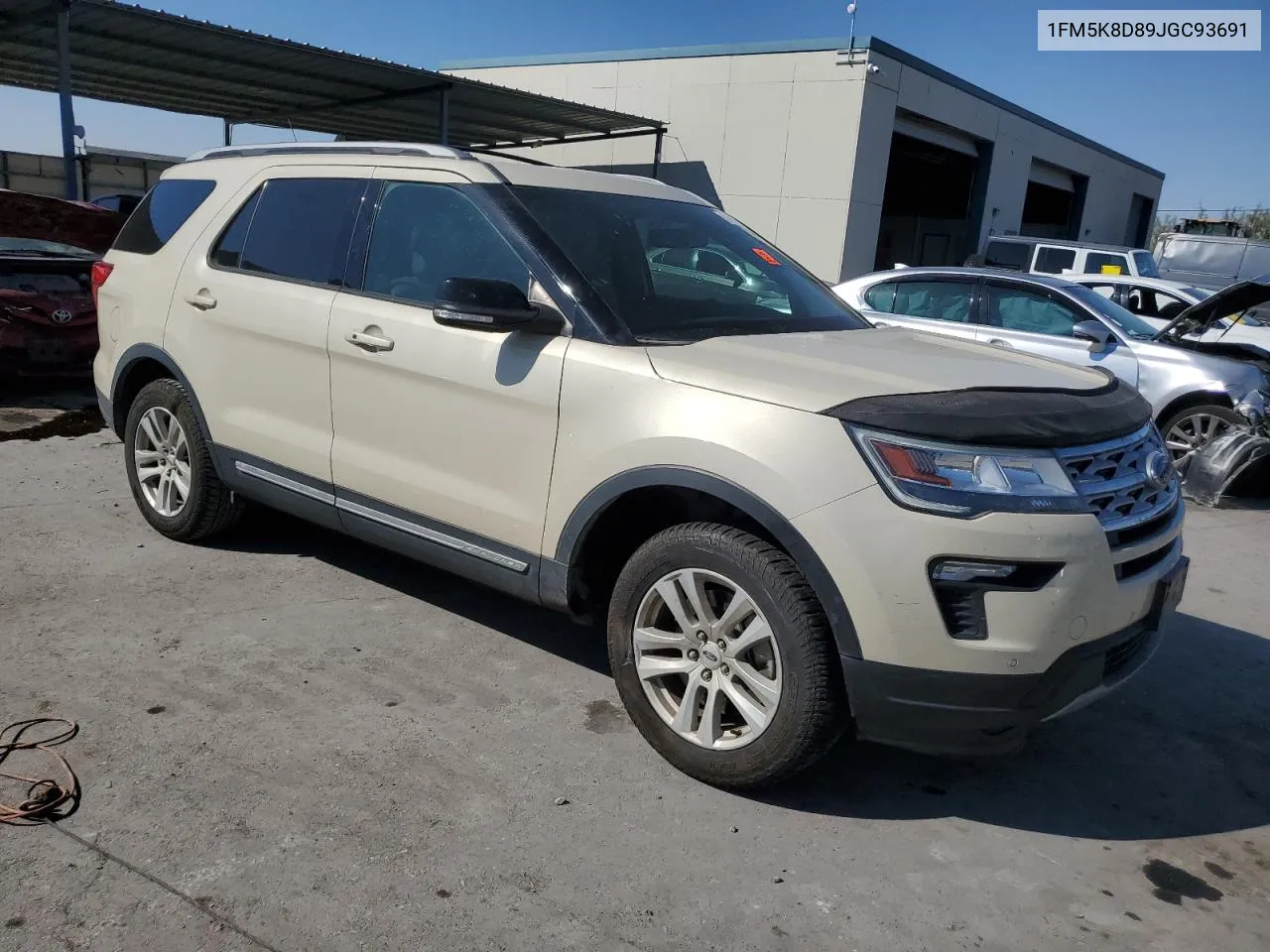 2018 Ford Explorer Xlt VIN: 1FM5K8D89JGC93691 Lot: 74604774