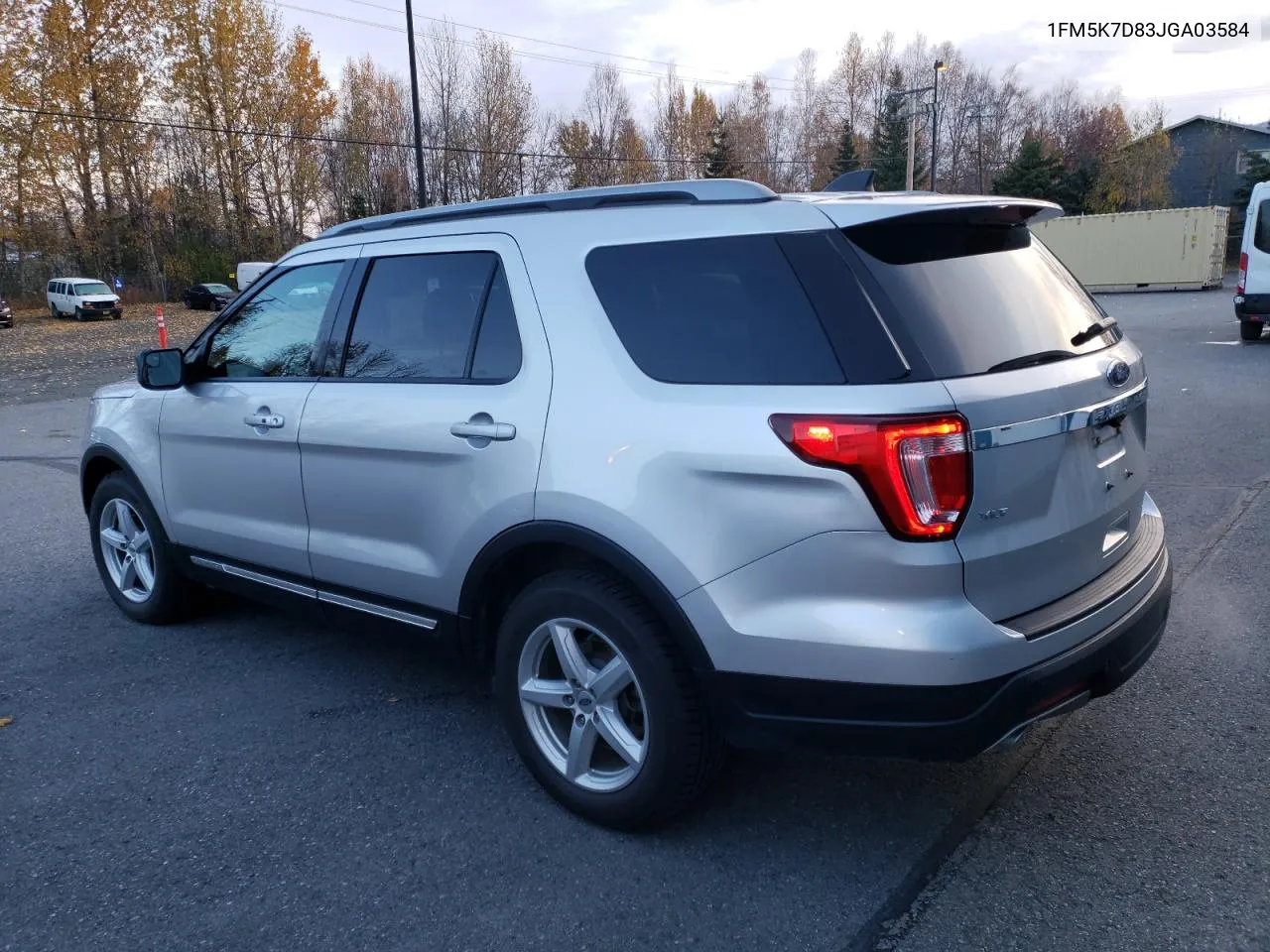 2018 Ford Explorer Xlt VIN: 1FM5K7D83JGA03584 Lot: 74793174