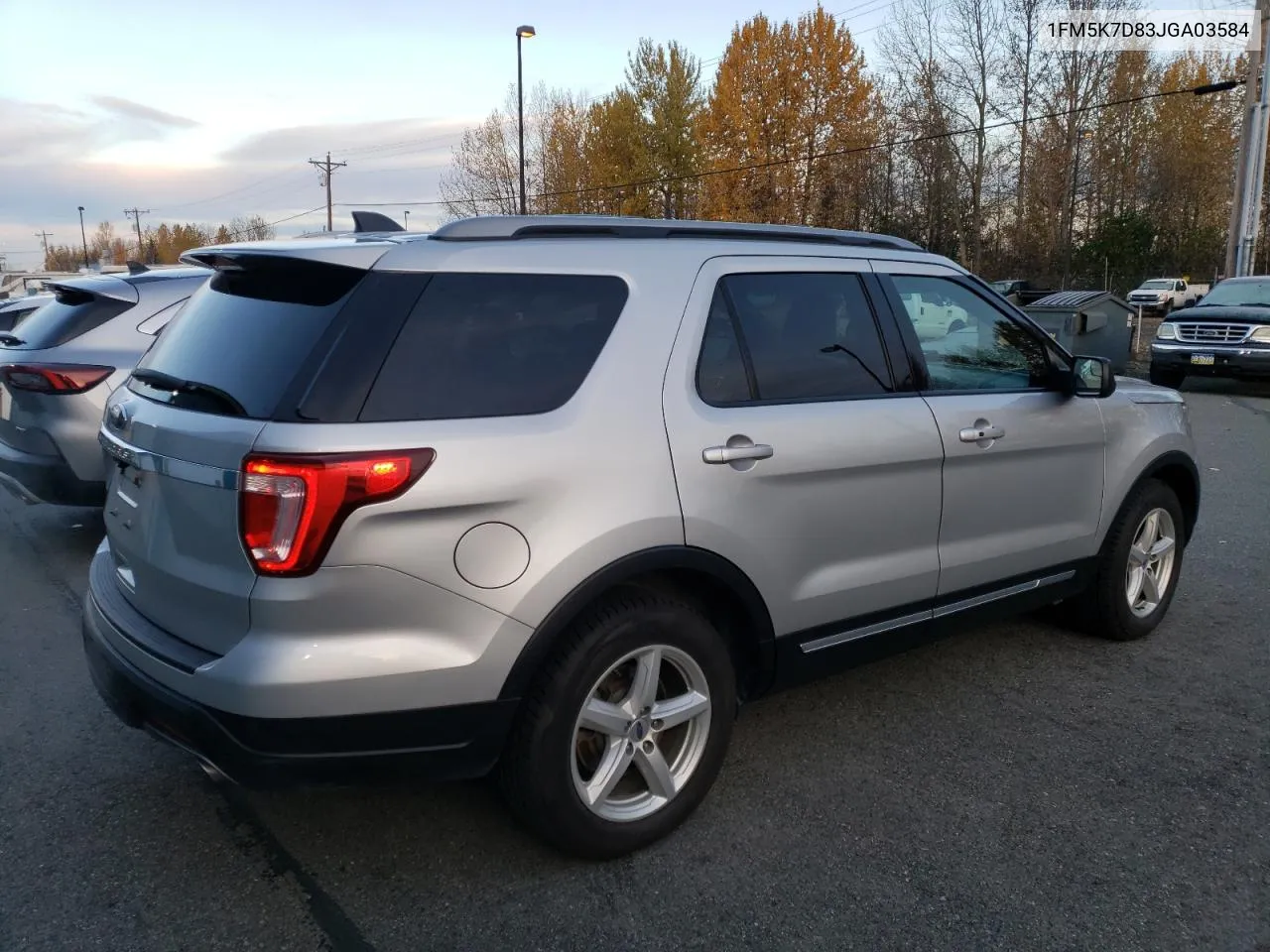 2018 Ford Explorer Xlt VIN: 1FM5K7D83JGA03584 Lot: 74793174