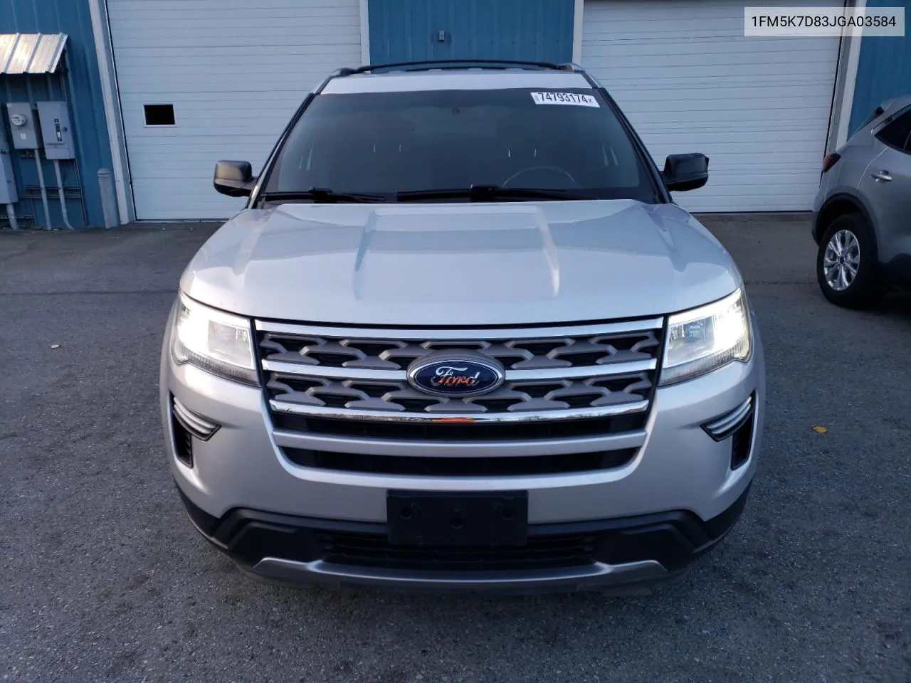 2018 Ford Explorer Xlt VIN: 1FM5K7D83JGA03584 Lot: 74793174