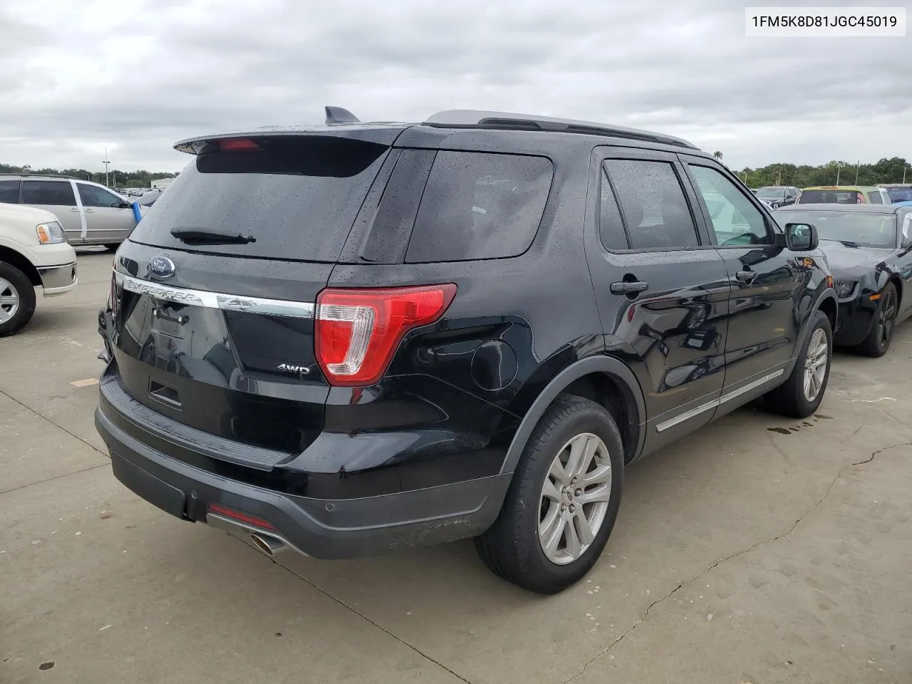 1FM5K8D81JGC45019 2018 Ford Explorer Xlt