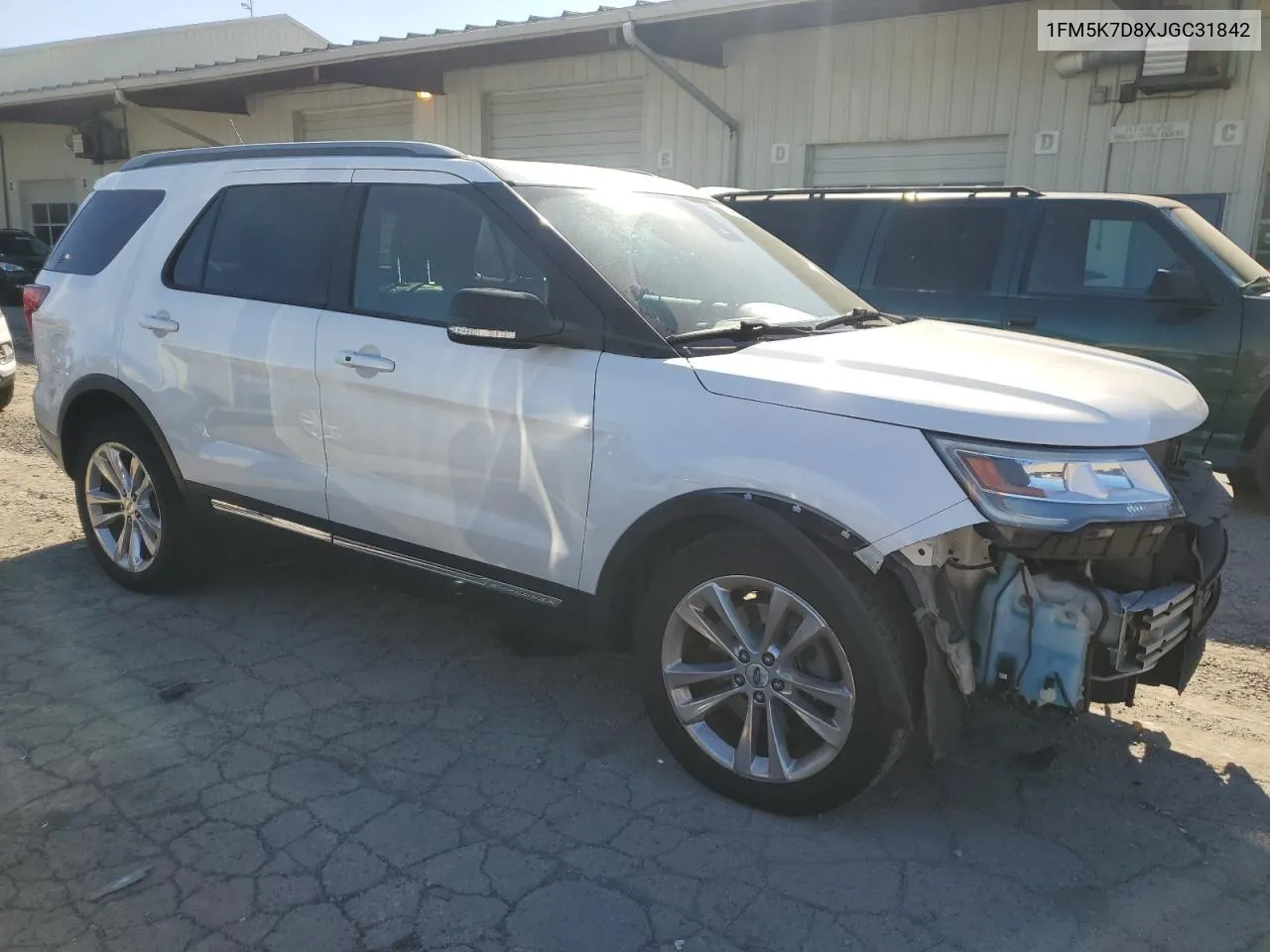 2018 Ford Explorer Xlt VIN: 1FM5K7D8XJGC31842 Lot: 74846504