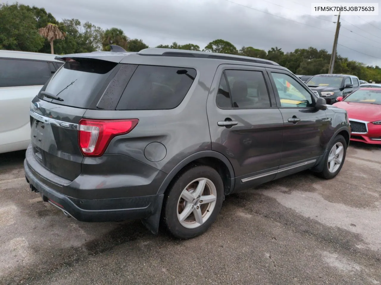 2018 Ford Explorer Xlt VIN: 1FM5K7D85JGB75633 Lot: 75002954