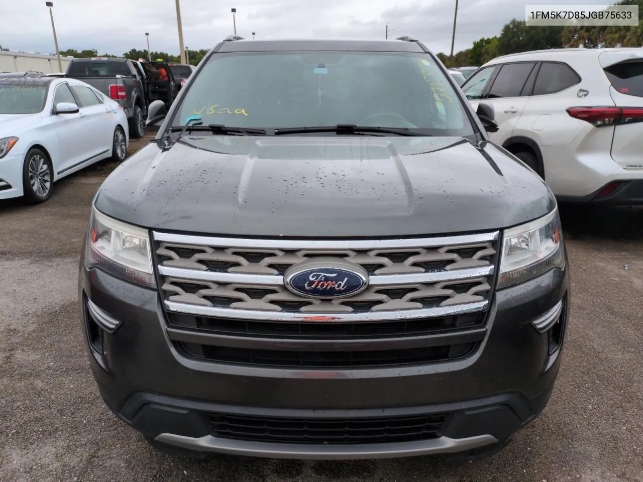 2018 Ford Explorer Xlt VIN: 1FM5K7D85JGB75633 Lot: 75002954