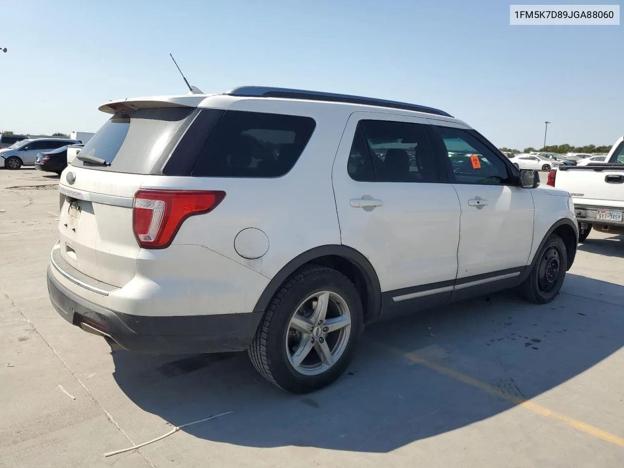 2018 Ford Explorer Xlt VIN: 1FM5K7D89JGA88060 Lot: 75011124