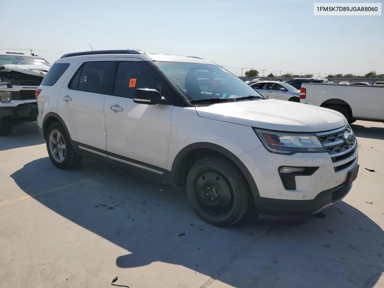 1FM5K7D89JGA88060 2018 Ford Explorer Xlt