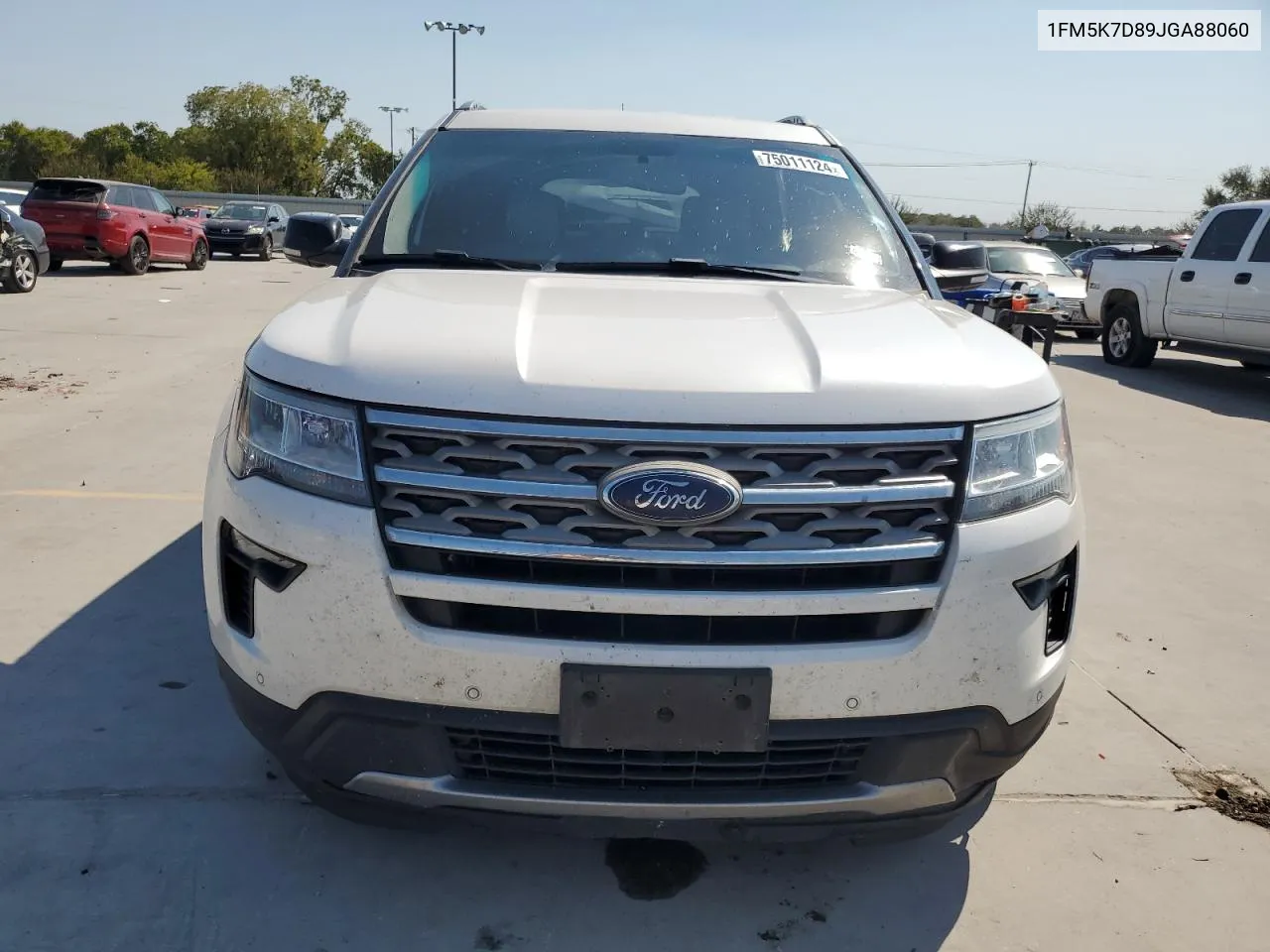 1FM5K7D89JGA88060 2018 Ford Explorer Xlt